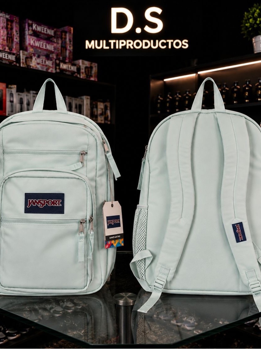 Jansport Light Mint Green Everyday Backpack